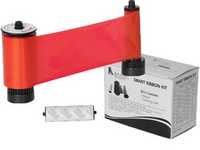 IDP SMART-30 & SMART-50 Black Ribbon Kit - 1200 cards/roll