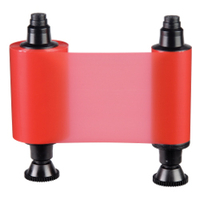 Evolis Red Monochrome Ribbon - 1000 prints