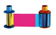 Fargo DTC5500LMX Color Ribbon - YMCKK - 500 images