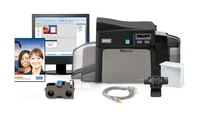 Fargo DTC4250e Single Sided ID Card System